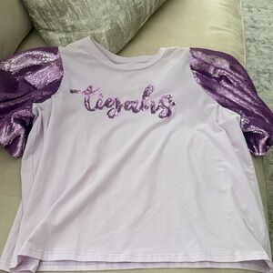 QUEEN OF SPARKLES game day top